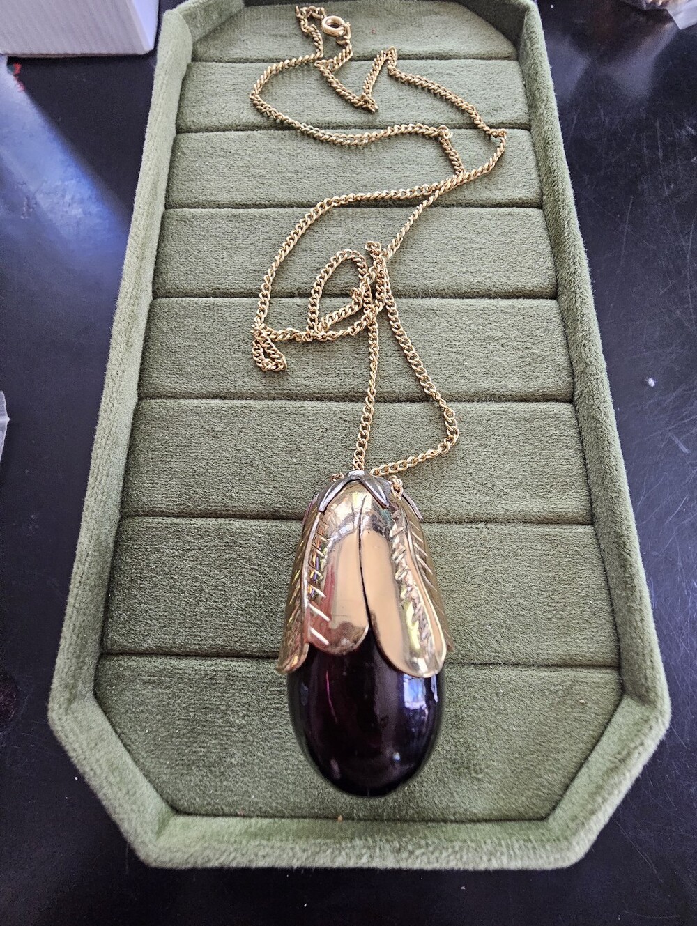 Vintage Avon Perfume Bottle Necklace
